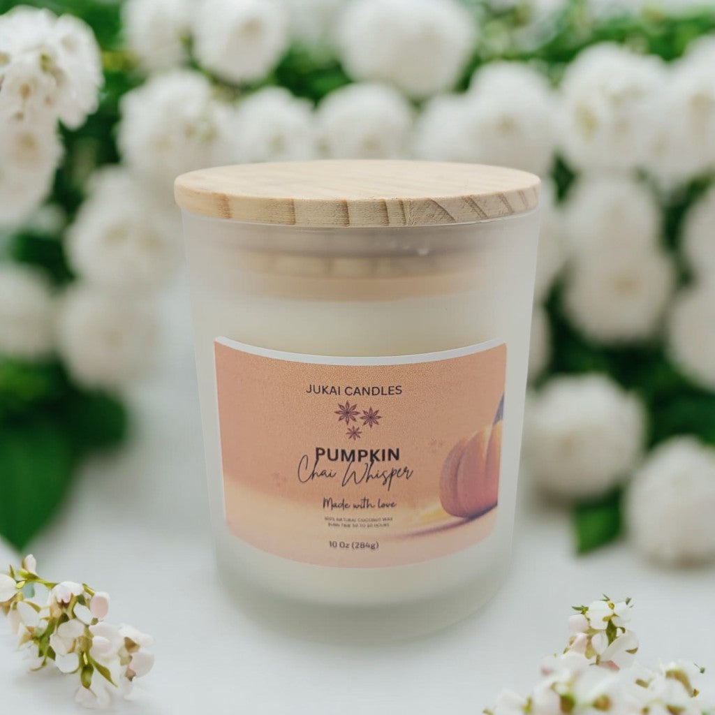 Jukai Pumpkin Chai Whisper Candles