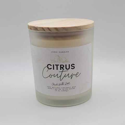 Jukai Citrus Couture 10 Oz Scented Candle