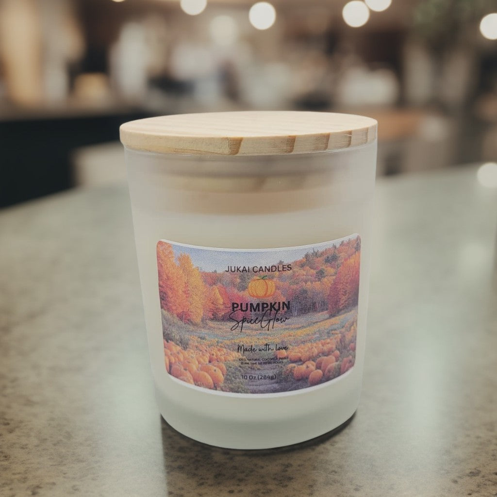 Jukai Pumpkin Spice Glow Candles